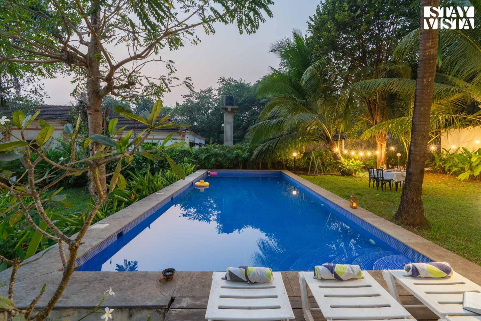 Stayvista At Amalia By Tellado With Pool, Wifi Assagao Exterior photo